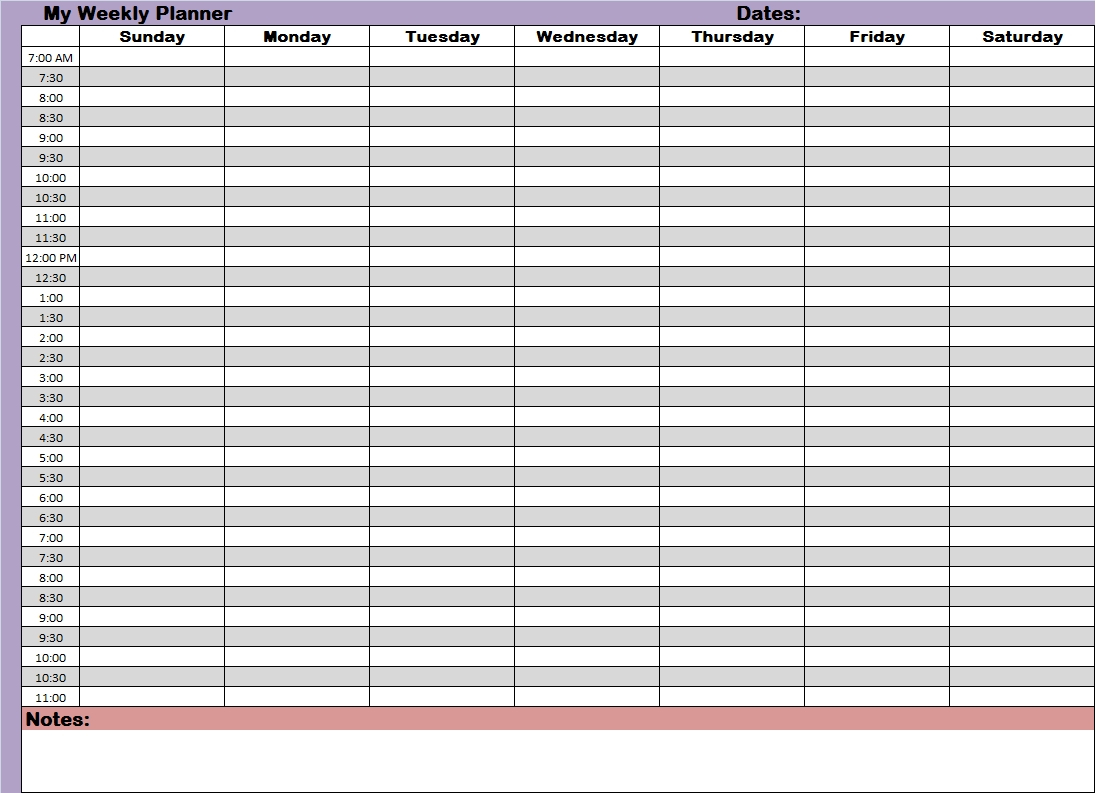 Printable Monthly Calendar With Time Slots  Calendar throughout Daily Calendar With Time Slots