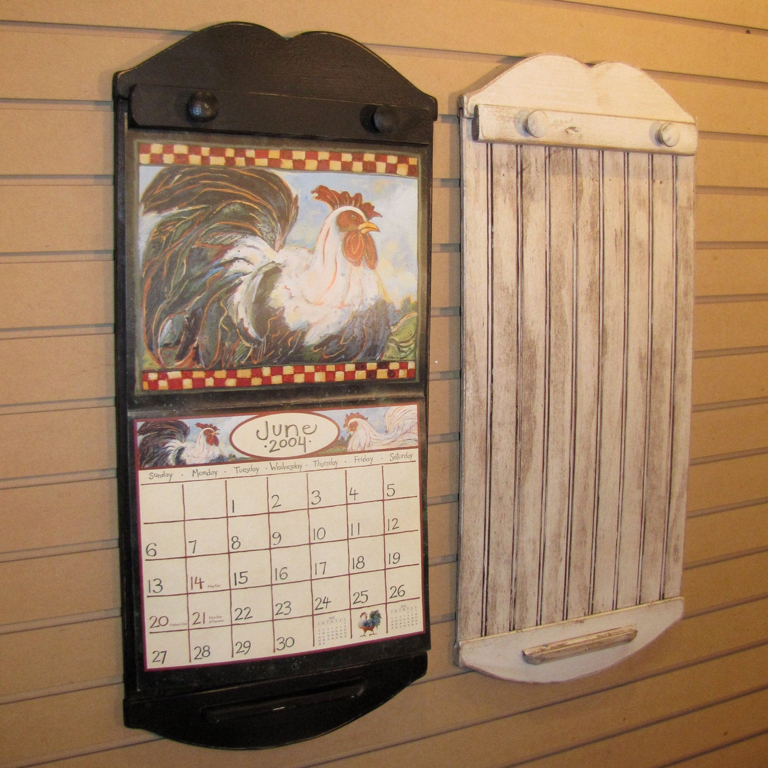 Rustic Style Calendar Holder Color Choice By Willowislandprim inside Calendar Frames And Holders