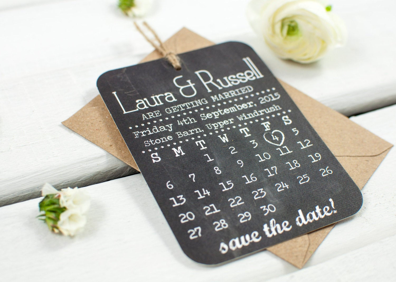 Save The Date  Chalkboard Calendar By Normadorothy On Etsy within Please Save The Date In Your Calendar