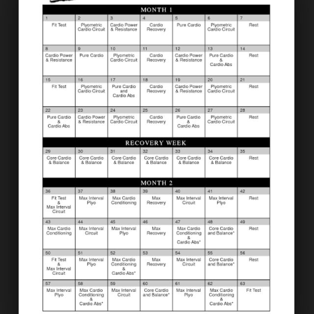 Shaun T Insanity Calendar Pdf  Wintoosa regarding Insanity Max Calendar Pdf