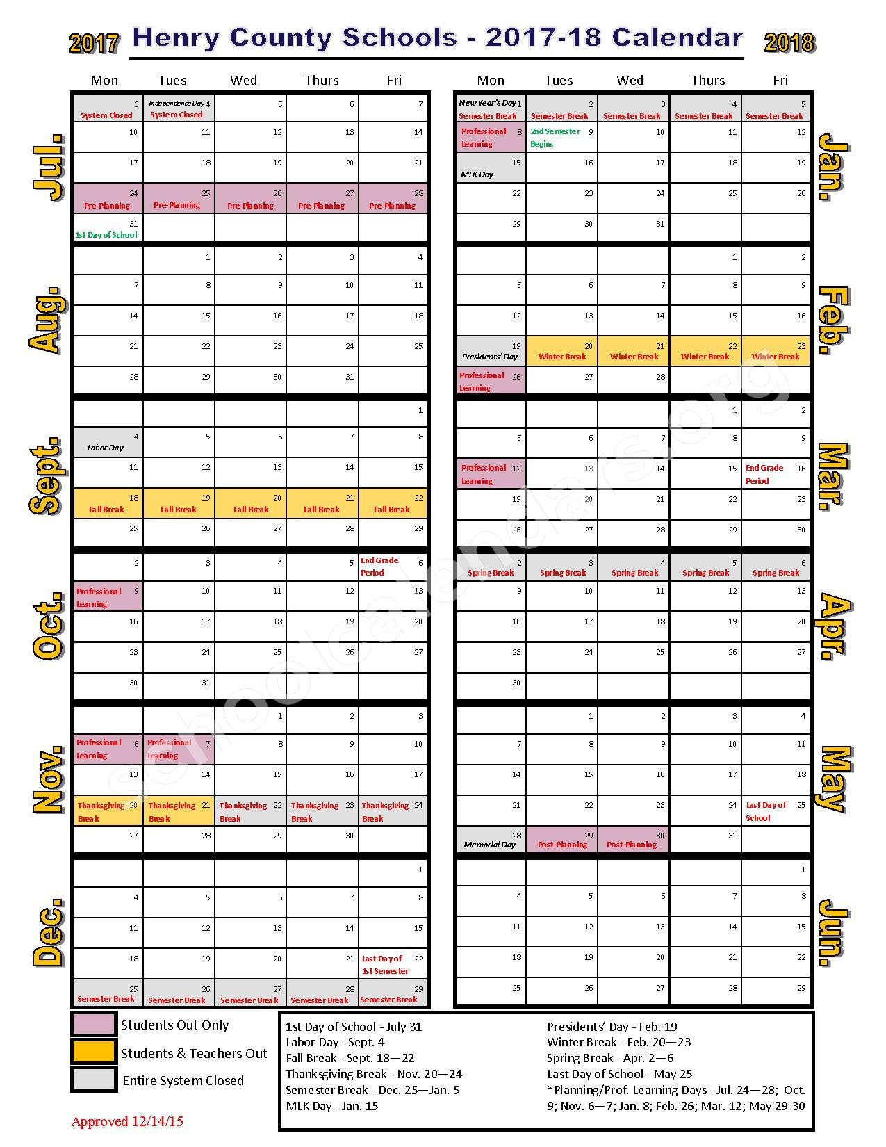 Stockbridge Middle School Calendars  Stockbridge, Ga with Pb County School Calendar