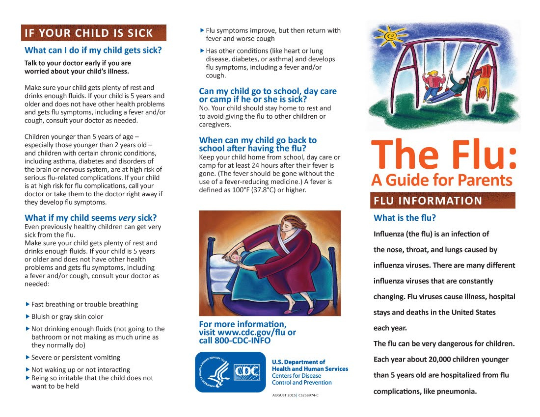 The Flu  A Guide For Parents  Lyndon Town School regarding Lyndon Town School Calendar