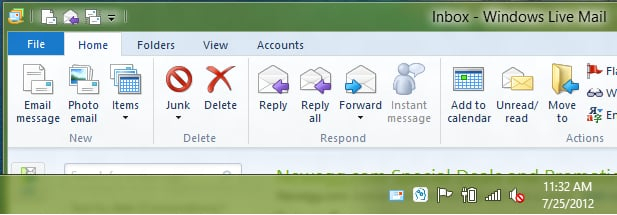 [Tutorial] How To Show Windows Live Mail Icon In System within Iphone Mail Icon Missing