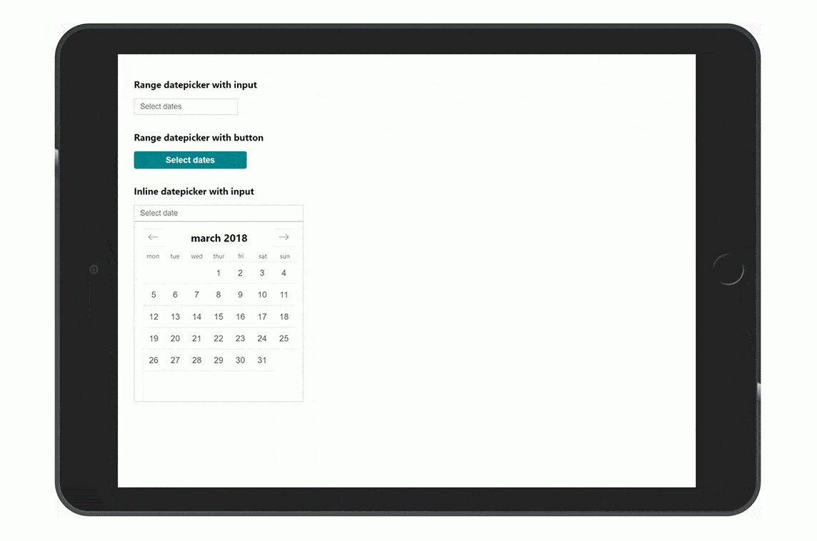 Vue Airbnb Style Datepicker  Made With Vue.js with regard to Airbnb Datepicker Vue