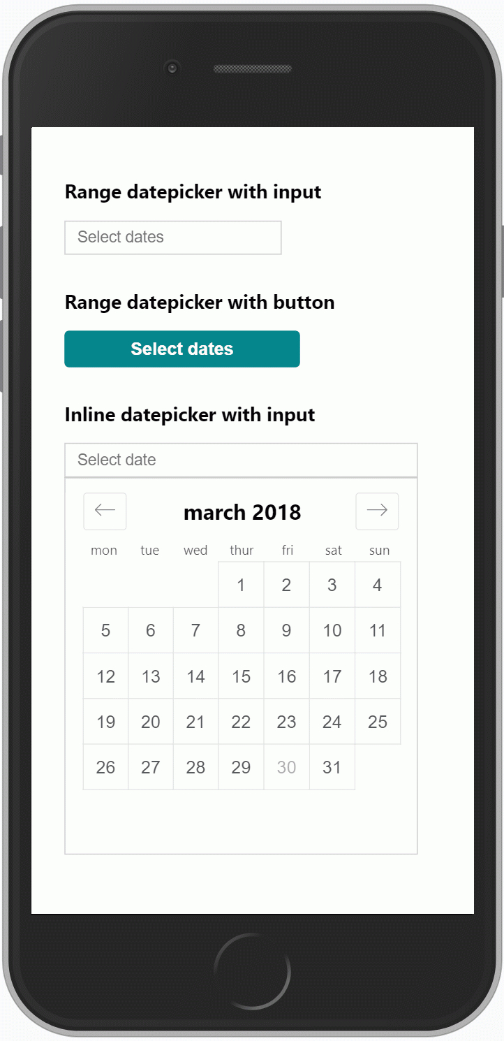 Vueairbnbstyledatepicker  Npm within Airbnb Datepicker Vue