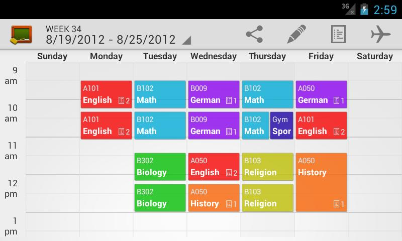 Weekly Class Schedule Maker  Printable Receipt Template throughout Weekly Class Schedule Template