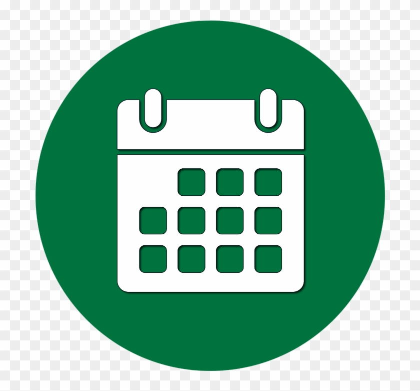 Workshop Calendar  Date Icon Png Transparent  Free pertaining to Calendar Icon Green