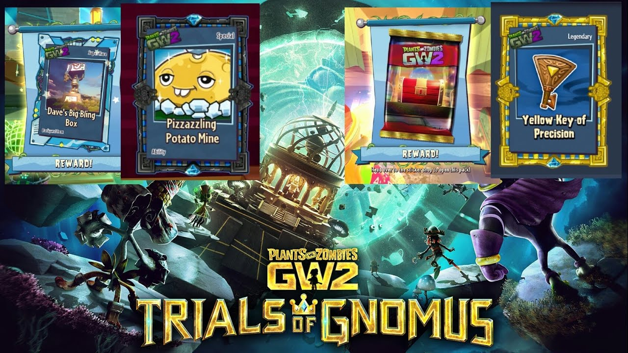 Yellow Key Trail Of Shooty &amp; Rux Plants Vs Zombies Garden with Pvz Gw2 Calendar