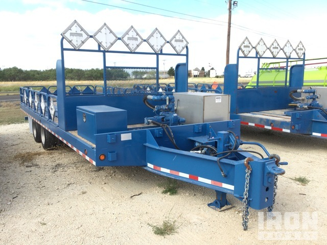 2013 Pitts Ta20 Oilfield Flatbed Trailer In Abilene, Texas with regard to Oilfield Hitch Calendar