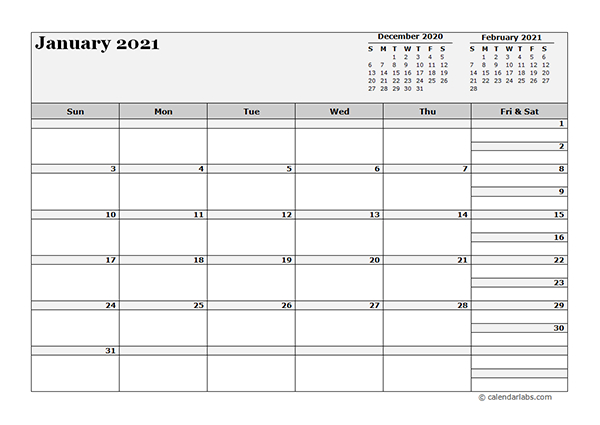 2021 Blank Three Month Calendar  Free Printable Templates with Blank 3 Month Calendar