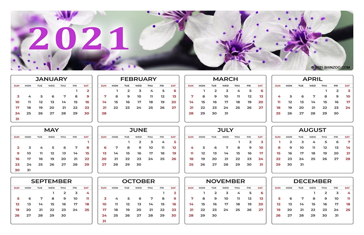2021 Calendar At A Glance 11X17 | Month Calendar Printable pertaining to 2021 Writable Calendars By Month