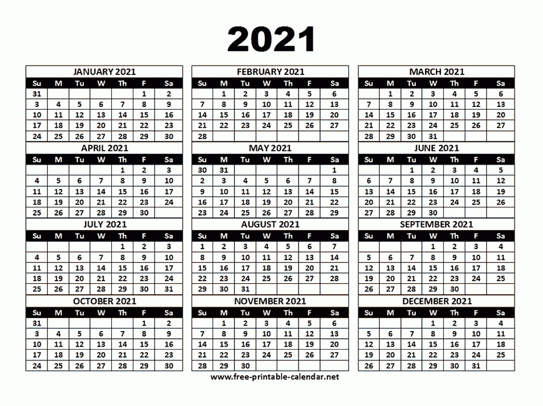2021 Calendar Template  Download Printable Templates. with regard to Free Printable Calendar With Lines On Days 2021
