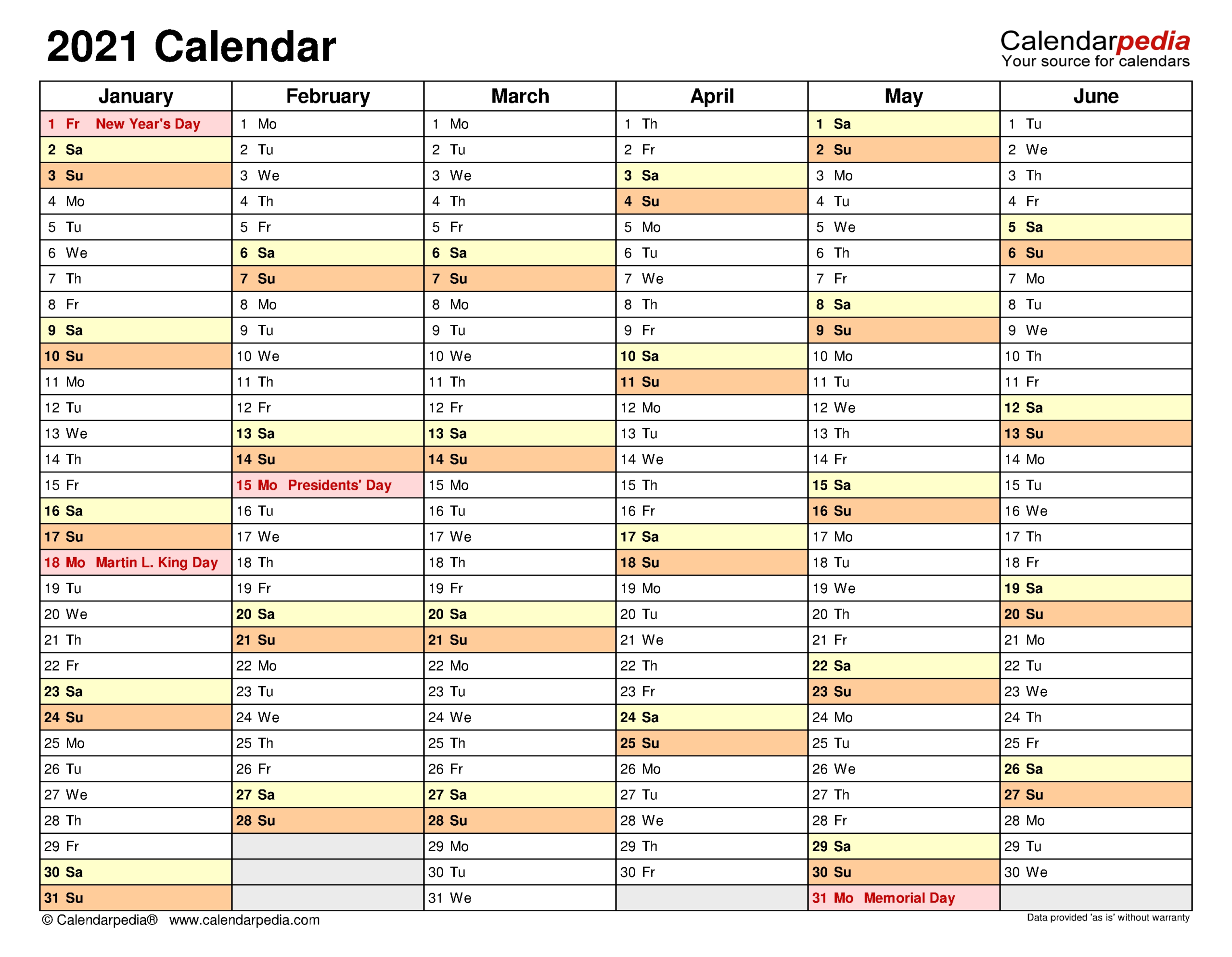 2021 Pto Calendar Template Excel • Printable Blank for 2021 Excel Printable Calendars