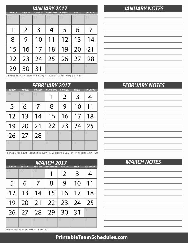 3 Month Blank Calendar Template In 2020 | Calendar inside Blank 3 Month Calendar