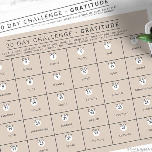 30 Day Water Challenge Printable  Somewhatsimple with 30 Day Water Challenge Printable