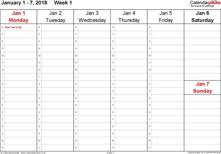 5 Day Appointment Calendar Template In 2020 | Weekly Calendar Printable, Calendar Template regarding 5 Day Calendar Template