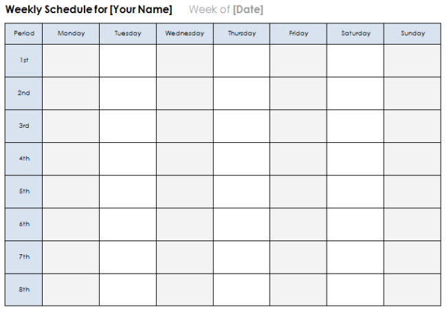 5 Day Calendar Template Word The Ten Secrets You Will within 7 Day Weekly Planner Template