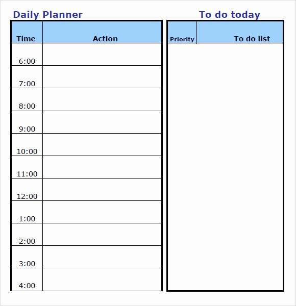 50 7 Day Weekly Planner Template | Ufreeonline Template inside 7 Day Planner Template