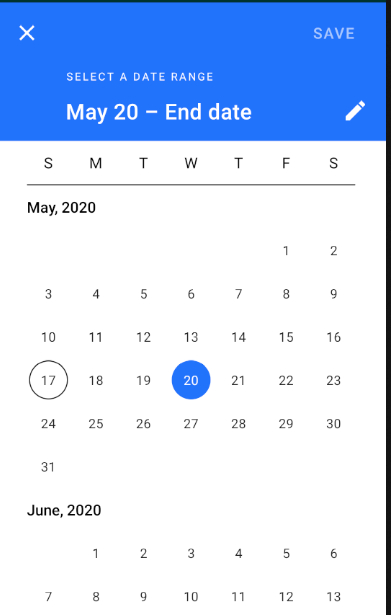 Android  Datepicker Ve Date Picker Range | Ümit Köse throughout Range Picker Android