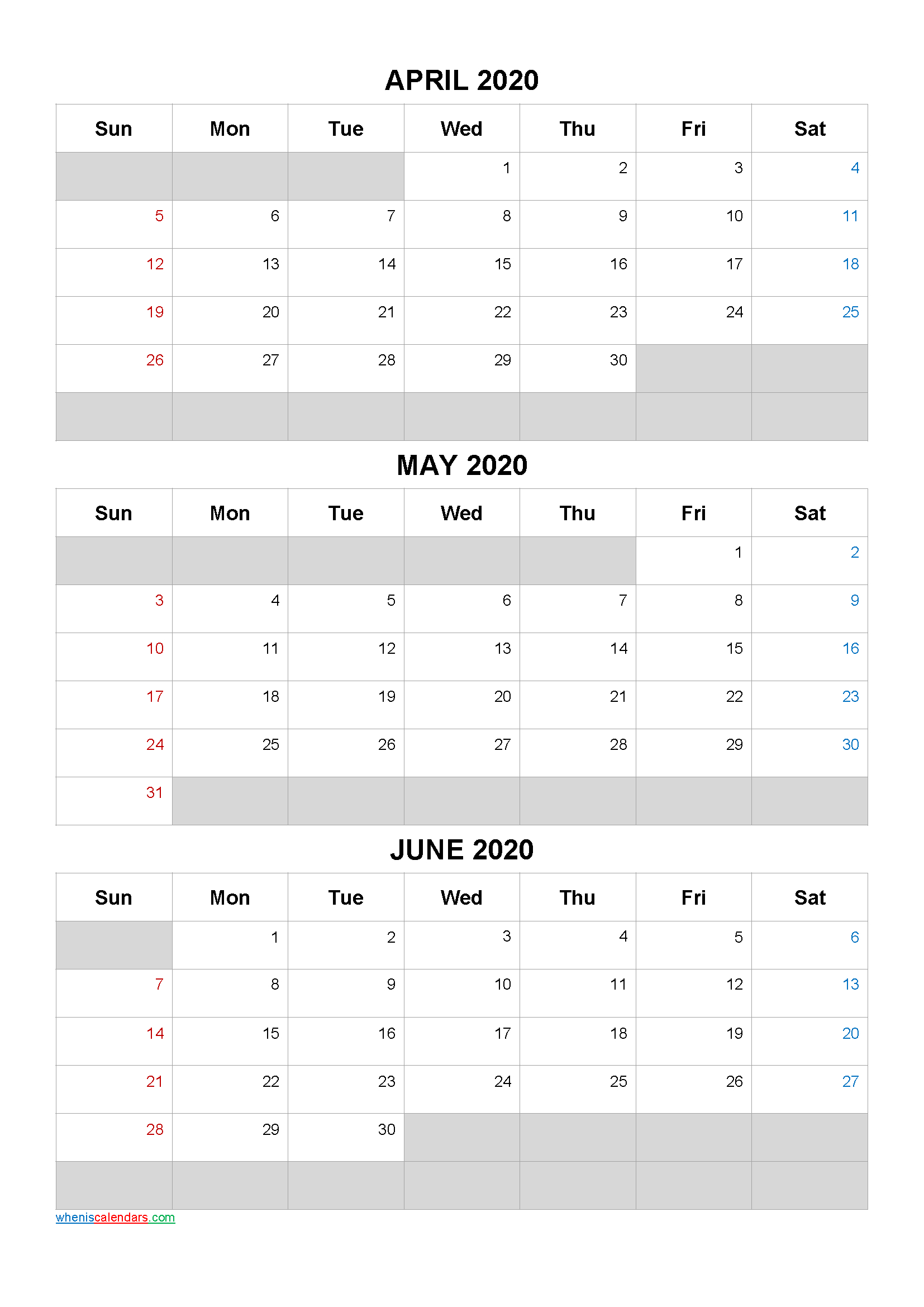 April May June 2021 Free Printable 3 Month Calendar21Ar5 inside Calendar Template 3 Months Per Page