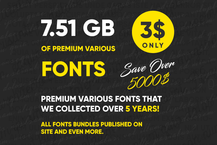 Awesome Biggest Font Collection 7,51Gb #Advertising # with regard to Agp Font Awesome Collection