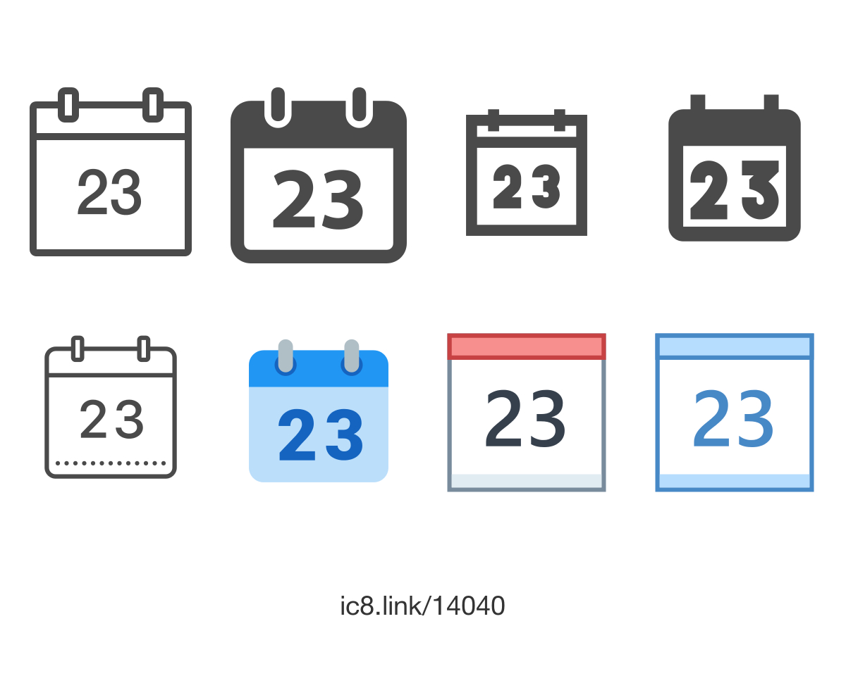 Calendar 23 Icon  Free Download At Icons8 within Calendar Icon 16X16