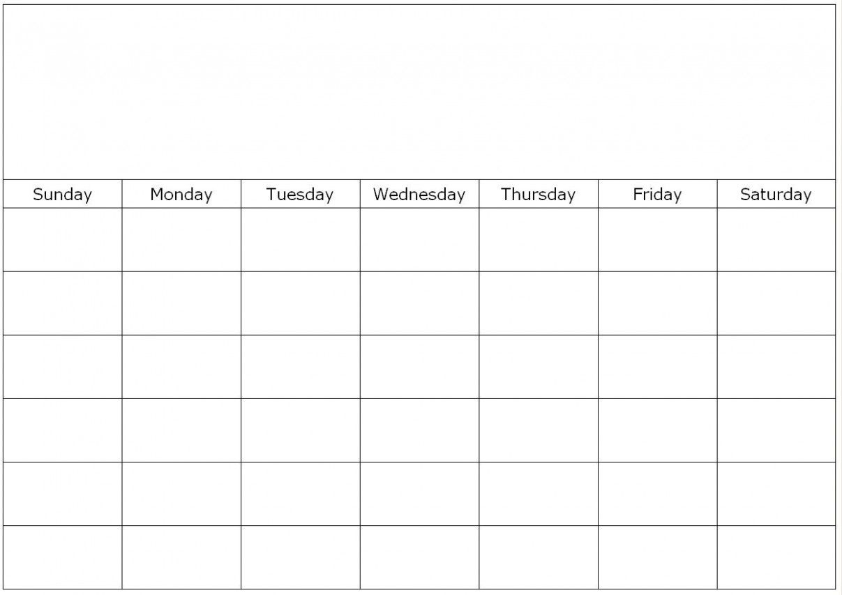 Calendar Template To Fill In 2 Things You Should Know intended for Fill In The Blank Calendar