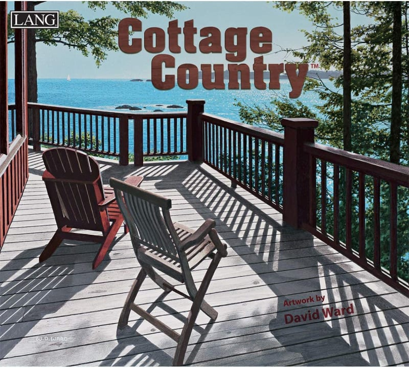 Cottage Country 2021 Wall Calendar | Hallmark Awesome with December Calendar 2021 Empire And Puzzles