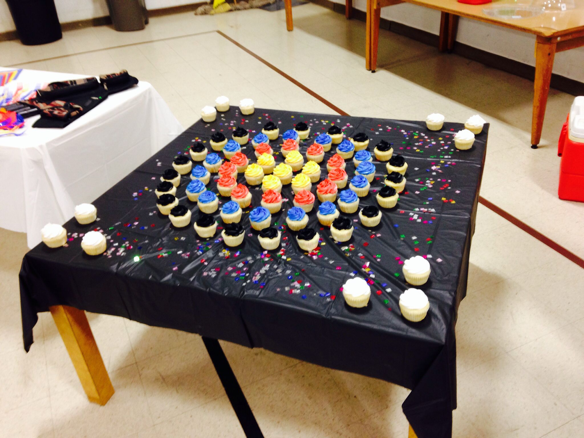 Cupcake Display. Target Theme. Archery Theme. Birthday inside Cupcake Birthday Display