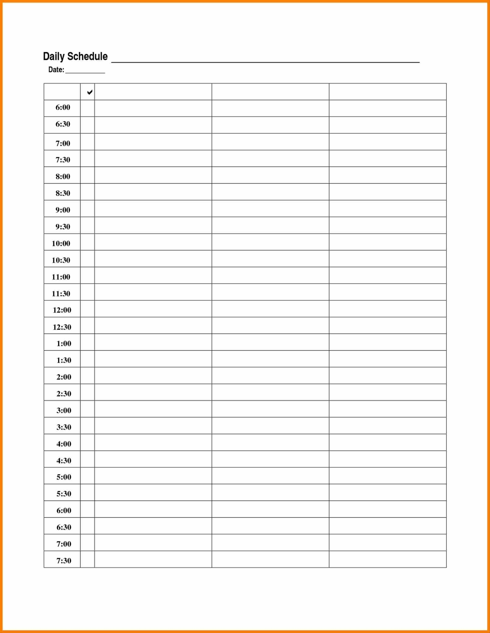 Daily Calendar Template | Excel Calendar Template, Daily with regard to 30 Days Calendar Template