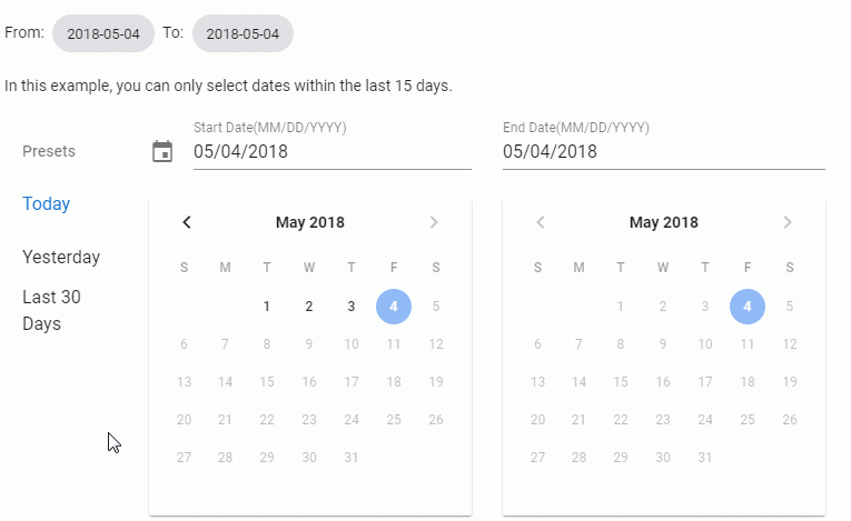 Date Range Picker Ui Design  Lightroom Everywhere with Qualtrics Date Range Picker