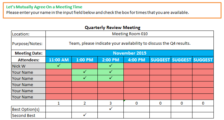 Excel Spreadsheets Help: October 2015 in Wingdings Calendar Symbol