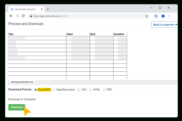 How To Export Google Calendar To Excel Calendar for Planning