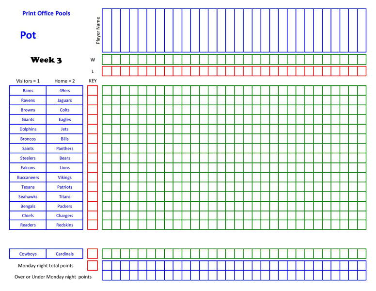 Football Squares Template Excel | Shatterlion for Football Potluck Sign Up Sheet