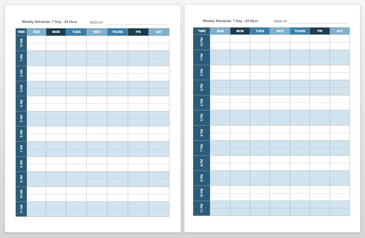 Free Blank Calendar Templates  Smartsheet throughout Multi Month Calendar Template