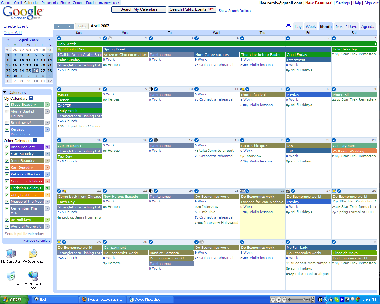 Google Calendar Colored  Alpha Efficiency with Outlook Desktop Calendar