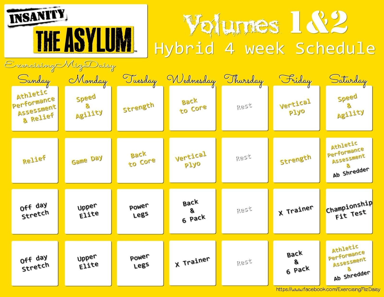 Insanity 3 Month Calendar  Example Calendar Printable within Insanity Max 30 Schedule Month 2