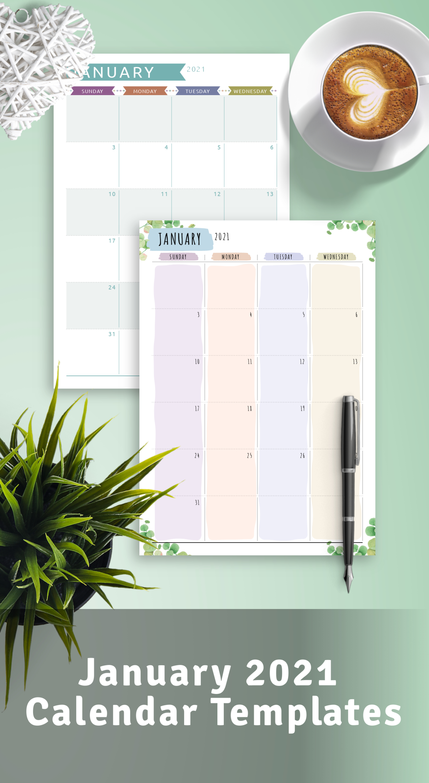 January 2021 Calendar  Download Printable Templates Pdf within December Calendar 2021 Empire And Puzzles