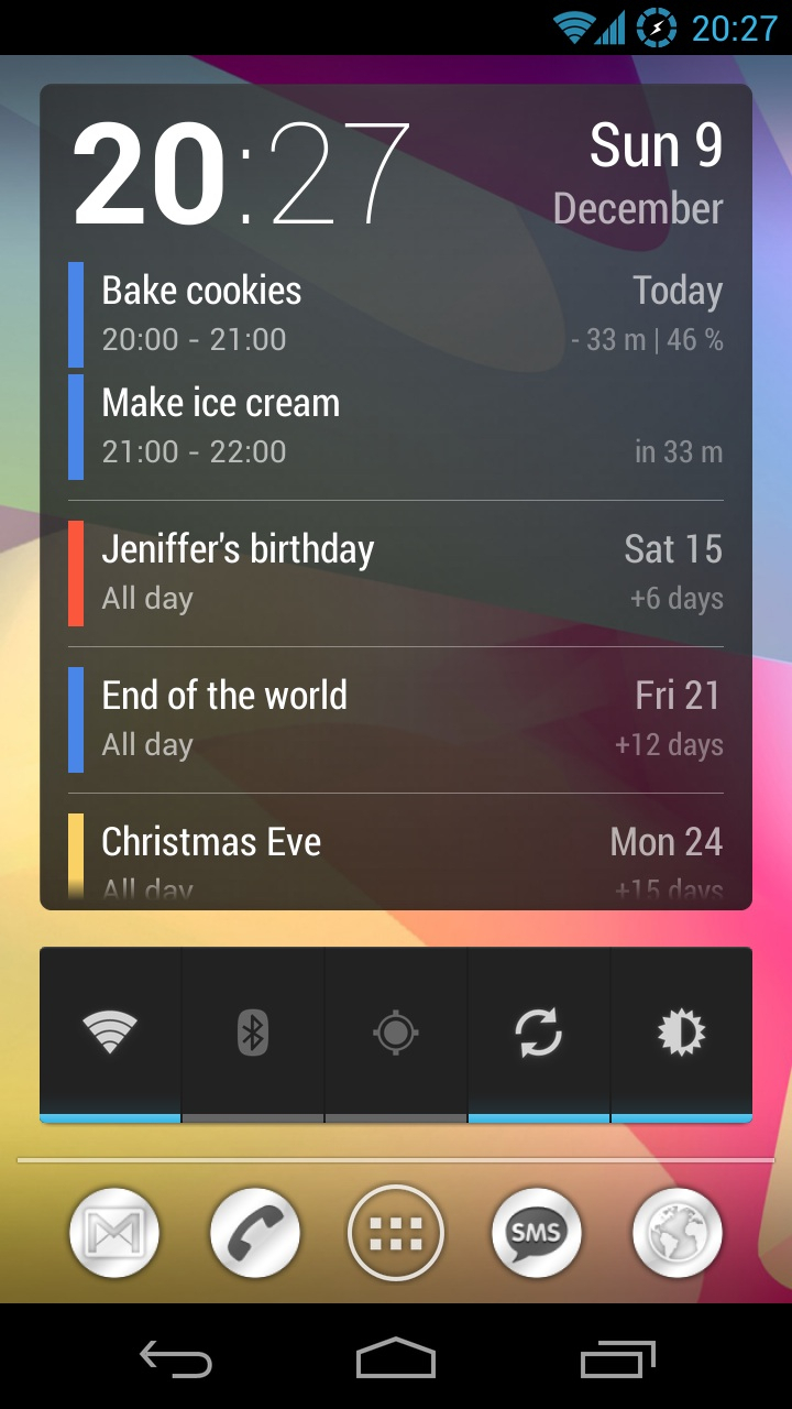 Neat Calendar  Code Sector Blog regarding Google Calendar Desktop App