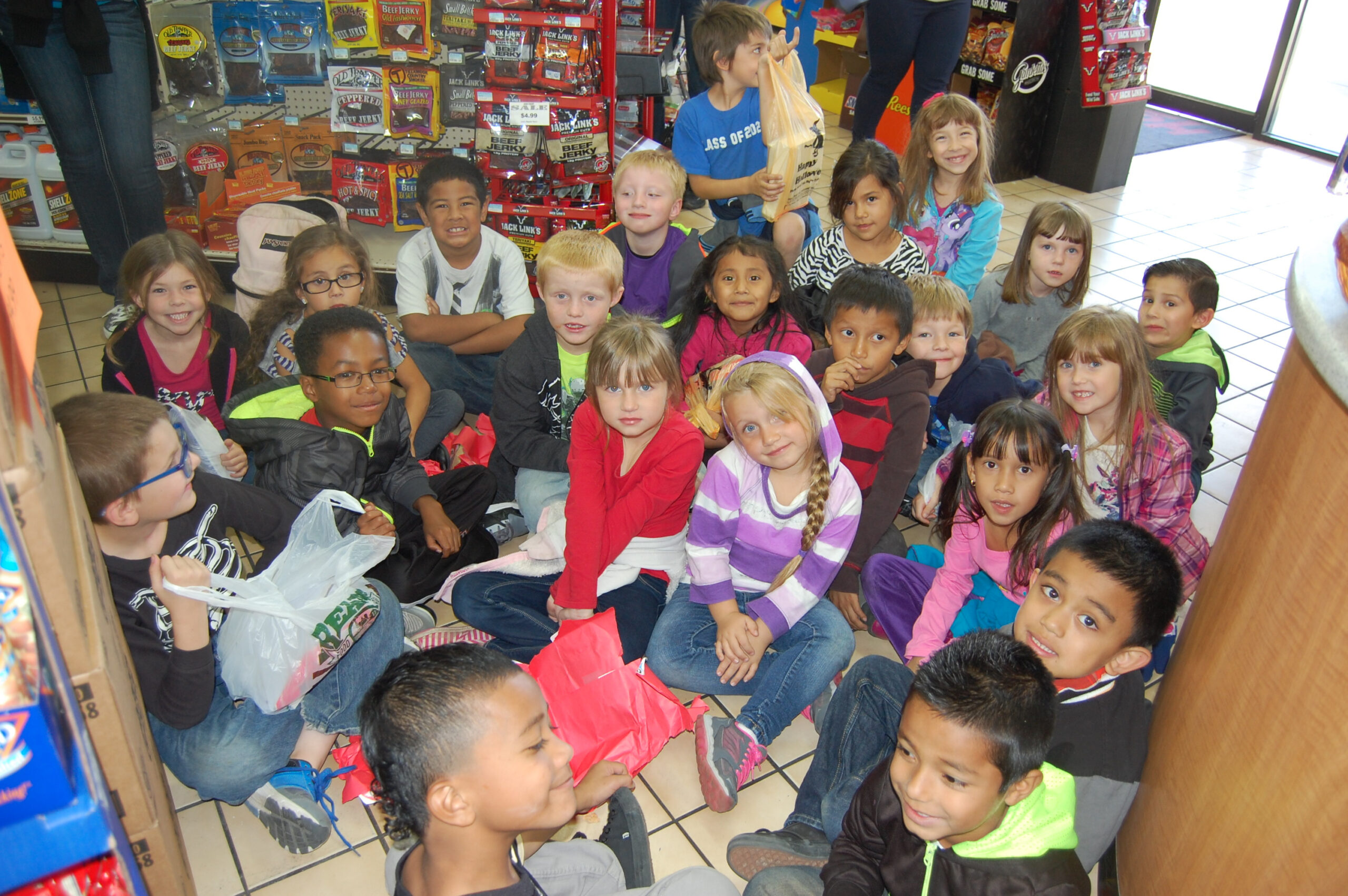 Orchard Elementary Class Walks To Local Chevron Station To throughout Orchard School Calendar