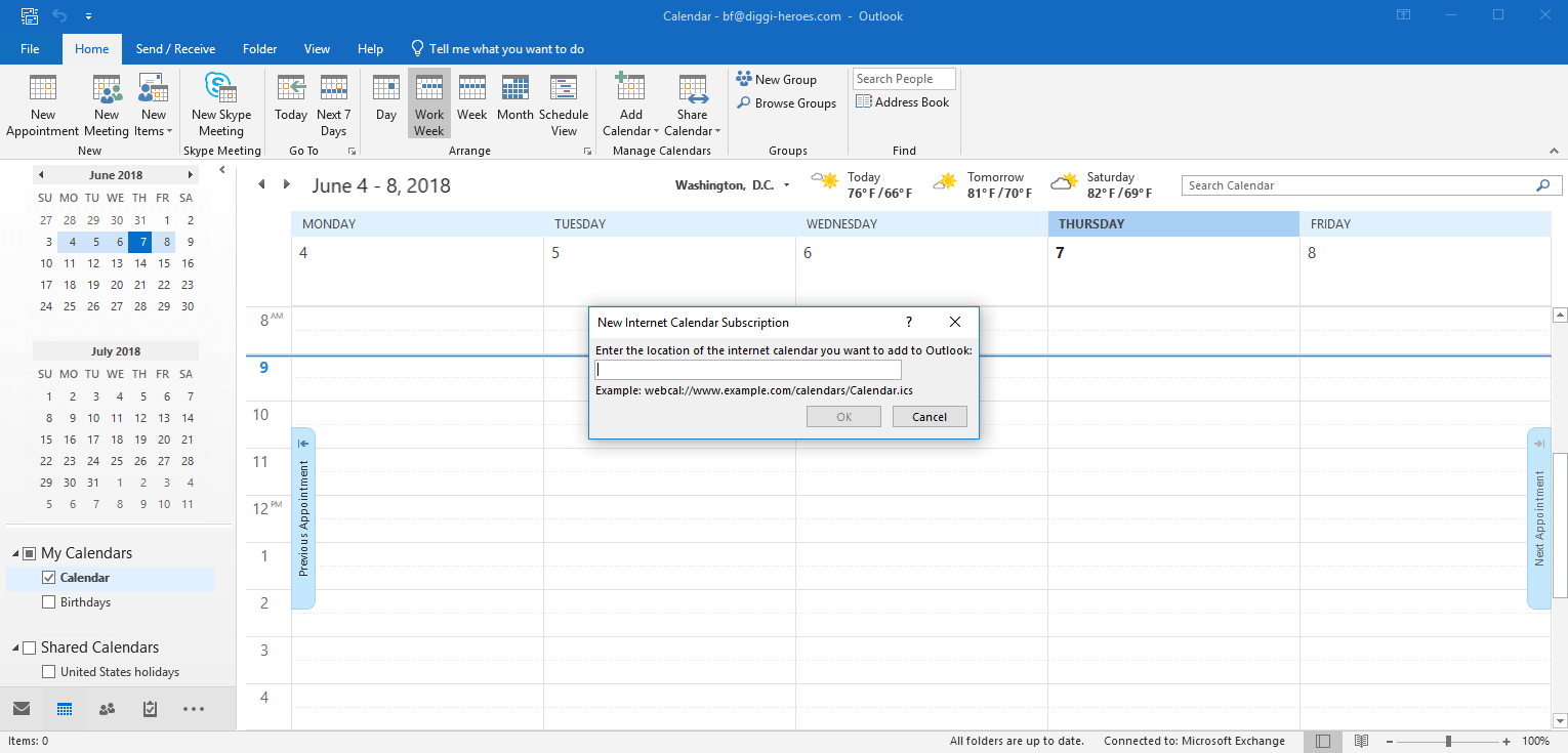 Outlook Google Calendar Sync | How To Sync Google Calendar with Outlook Desktop Calendar