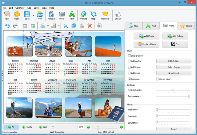 Photo Calendar Software Review: Custom Calendar Maker For throughout Win Calendar Creator