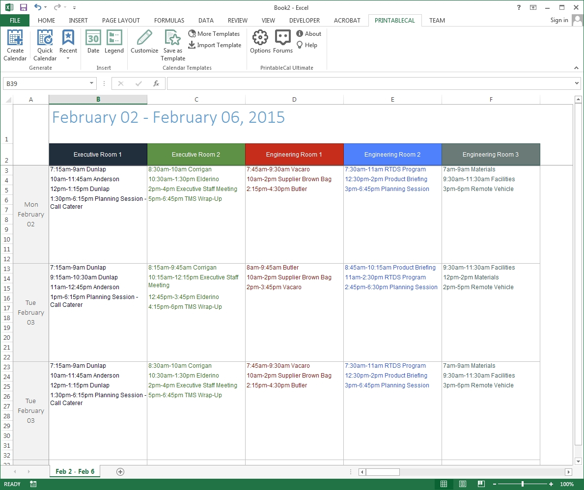 Print 5 Day Calendar Outlook | Ten Free Printable Calendar inside Print Yearly Calendar Outlook