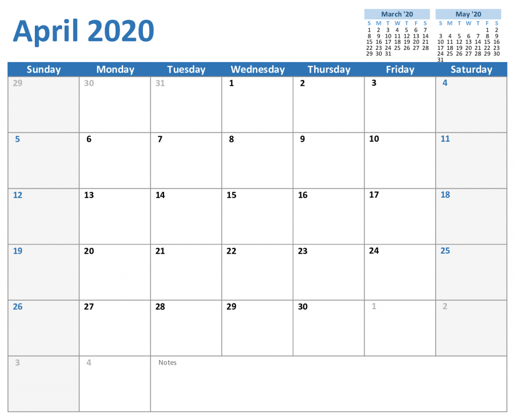 Printable Monthly 5 Day Calendar 2020 | Example Calendar Printable with 5 Day Blank Calendar