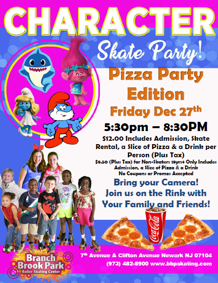 Special Events | Branch Brook Park Roller Skating Center pertaining to Branch Brook Park Roller Skating Center Newark Nj
