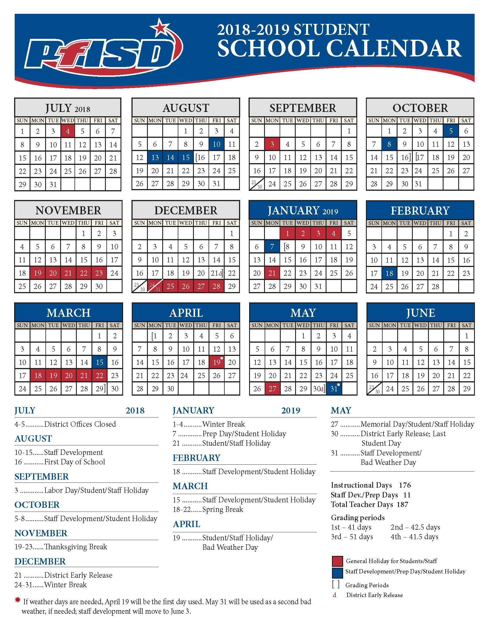 Spring Break 2019 Calendar | Qualads with Ocsb School Year Calendar