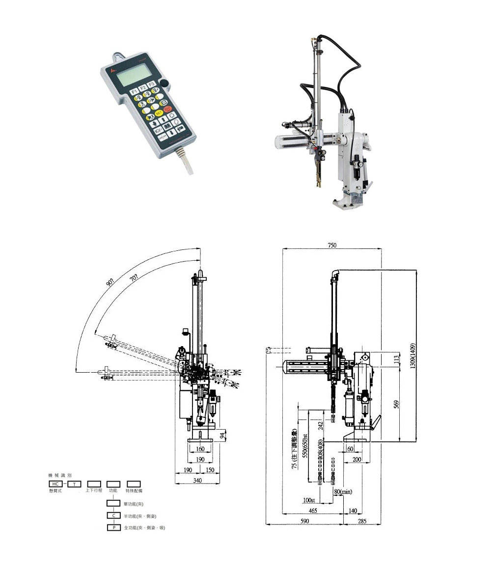 Sprue Picker  Swing Arm Robot For Wedlon Automation Co., Ltd. with regard to Swing Date Picker