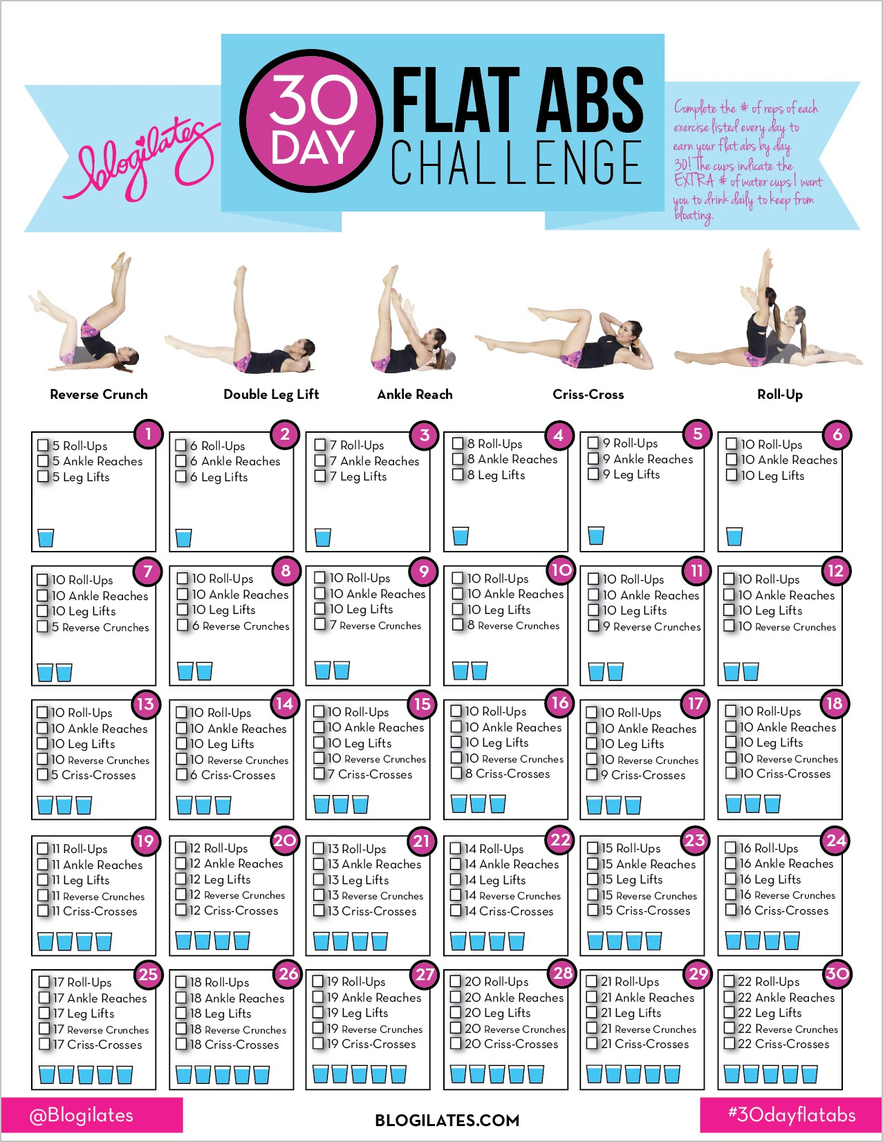 Unique 30 Day Plank Challenge Printable Calendar regarding Printable 30 Day Calendar