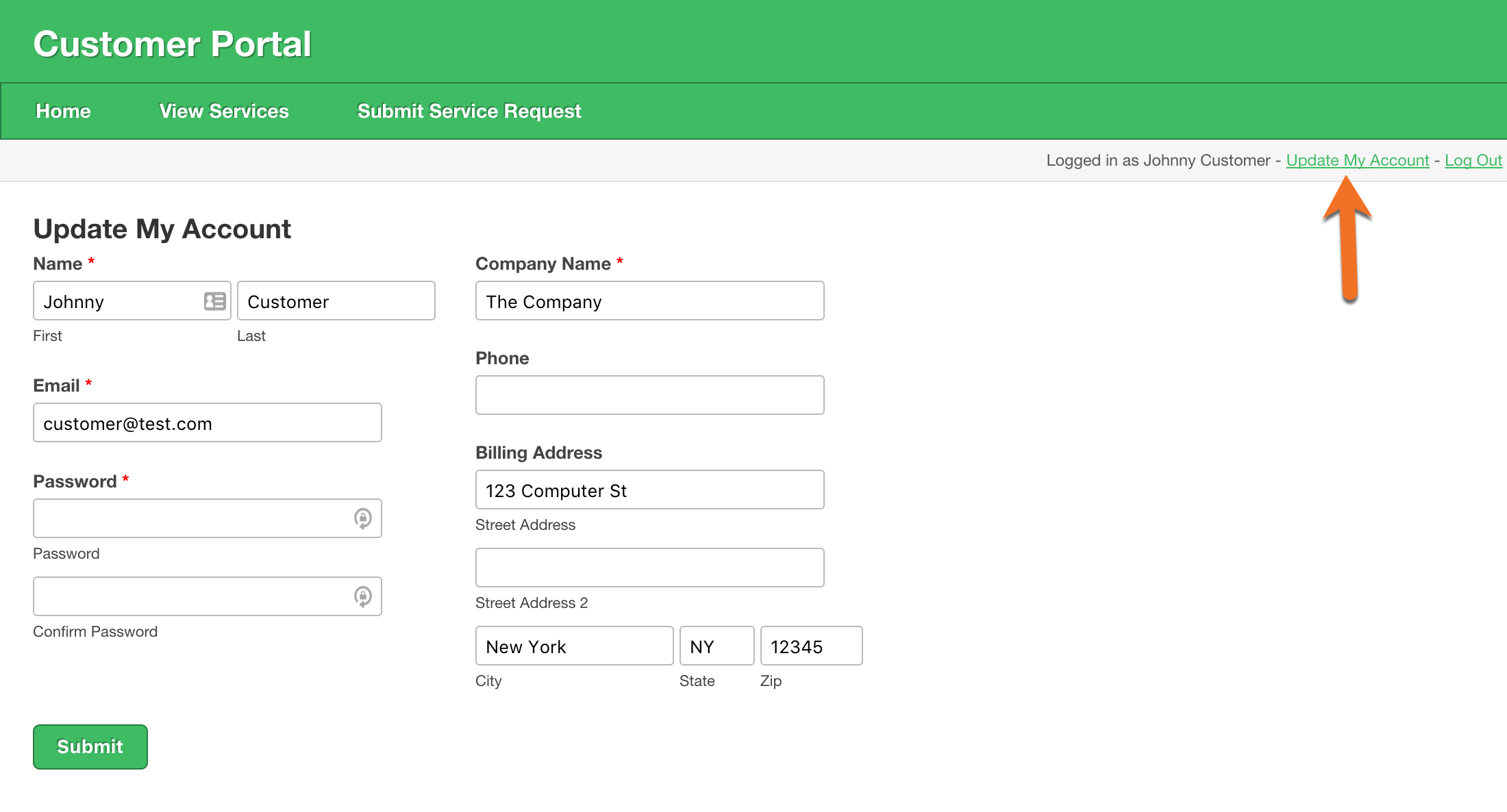 Users And The Page Menu  Knack Knowledge Base within Knack Developer Docs