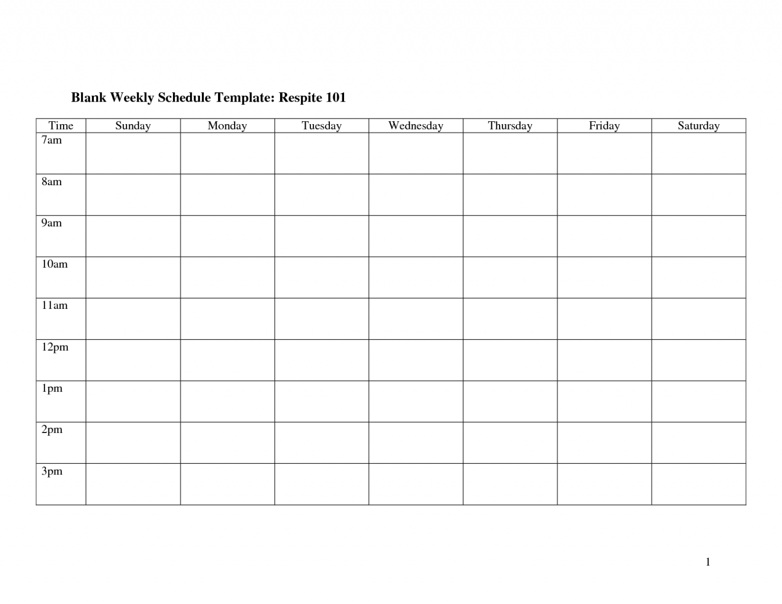 Weekly Calendar Template Monday To Friday | Example intended for Blank Monday Through Friday Calendar